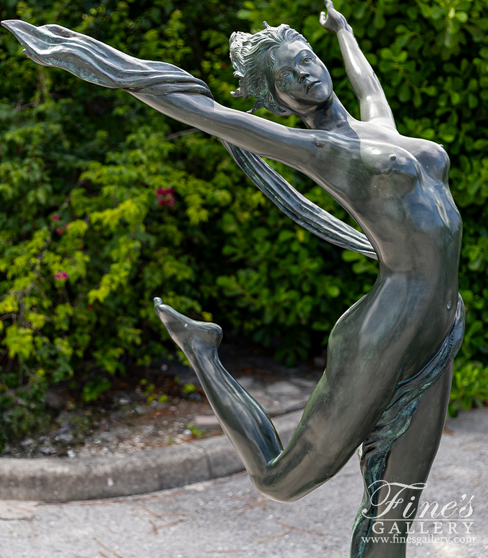 Bronze Statues  - Art Nouveau Dancer  - BS-1606